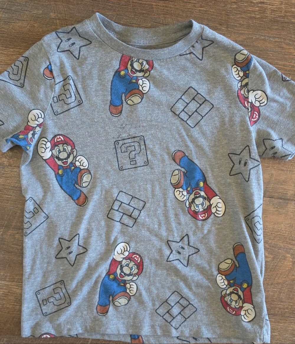 Old Navy Grey Super Mario